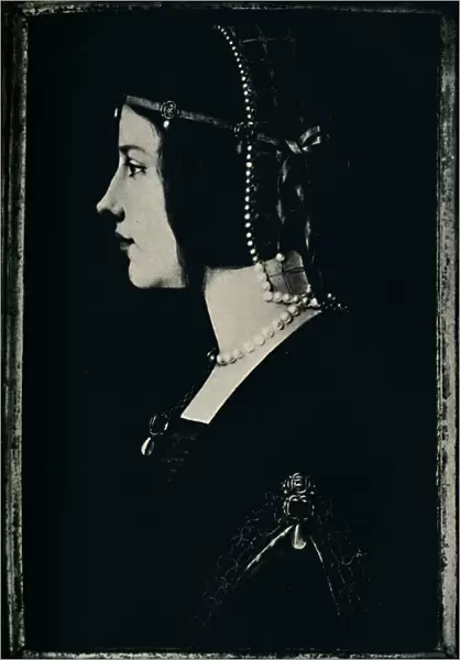 Portrait of a Young Princess, 1928. Artist: Leonardo da Vinci