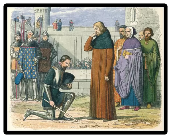 Meeting of Richard and Henry, 1399 (1864). Artist: James William Edmund Doyle