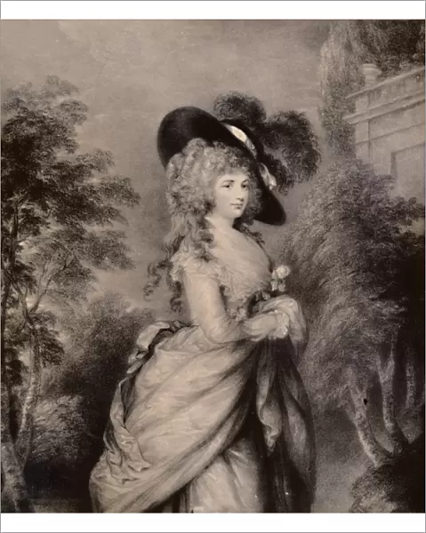 Georgiana Cavendish, Duchess of Devonshire, 19th century (1894). Artist: Robert Graves