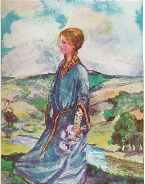A Child of the Time of Henry I, 1907. Artist: Dion Clayton Calthrop