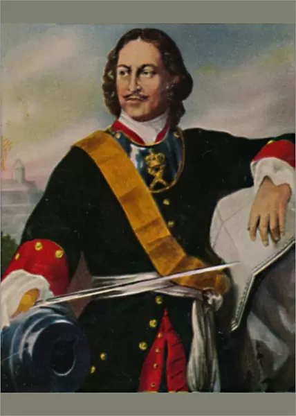 Peter der Grosze 1672-1725, 1934. Artists: Unknown, Peter the Great