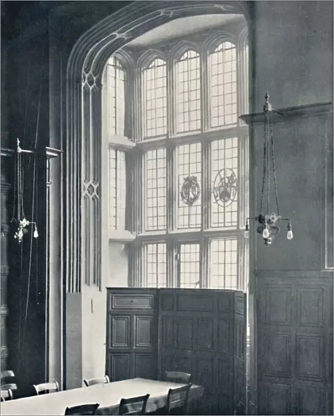 Charterhouse. Interior of Bay in the Dining Hall, 1925
