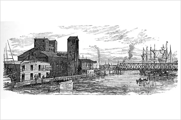 Milwaukee River, 1883