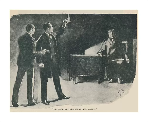 He Made Neither Sound Nor Motion, 1892. Artist: Sidney E Paget