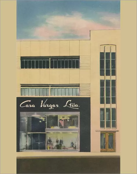 The Modern Department Store Casa Vargas Ltda. Barranquilla, c1940s