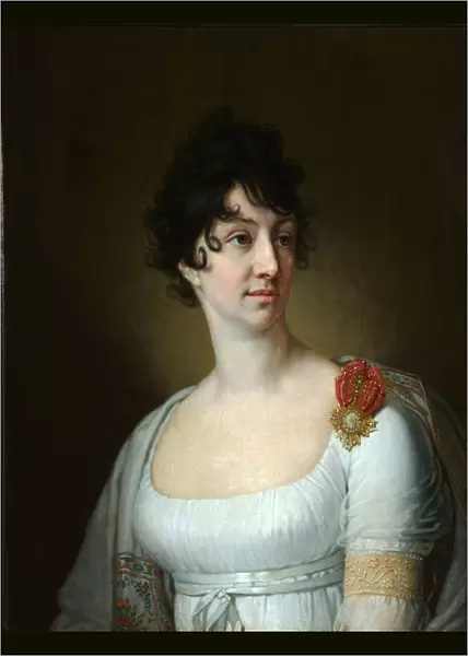 Portrait of Sophia Alexeyevna Rayevskaya, 1813. Artist: Borovikovsky, Vladimir Lukich (1757-1825)