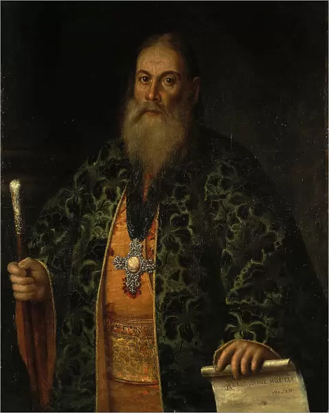 Portrait of Fyodor Dubyansky, 1761. Artist: Antropov, Alexei Petrovich (1716-1795)