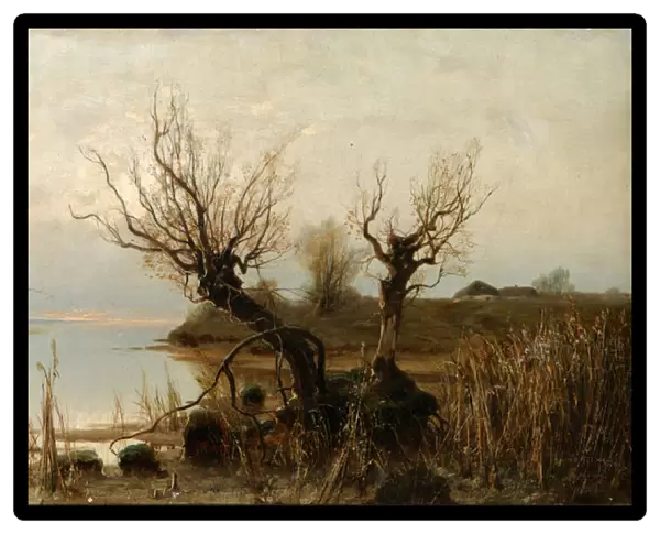 Flood Waters, 1890. Artist: Klever, Juli Julievich (Julius), von (1850-1924)