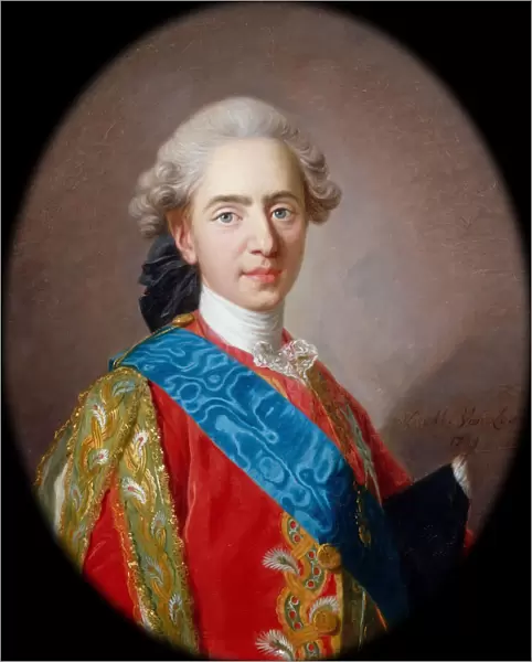 Louis-Auguste, duc de Berry (1754-1793), future Louis XVI, King of France. Artist: Van Loo, Louis Michel (1707-1771)
