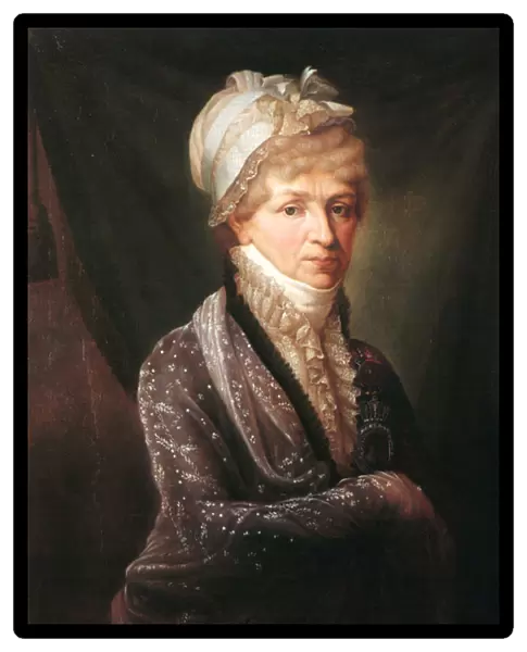 Portrait of Princess Natalya Petrovna Galitzine (1741-1837), Early 19th cen Artist: Anonymous