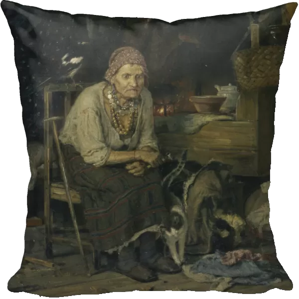 A Witch, 1879. Artist: Savitsky, Konstantin Apollonovich (1844-1905)