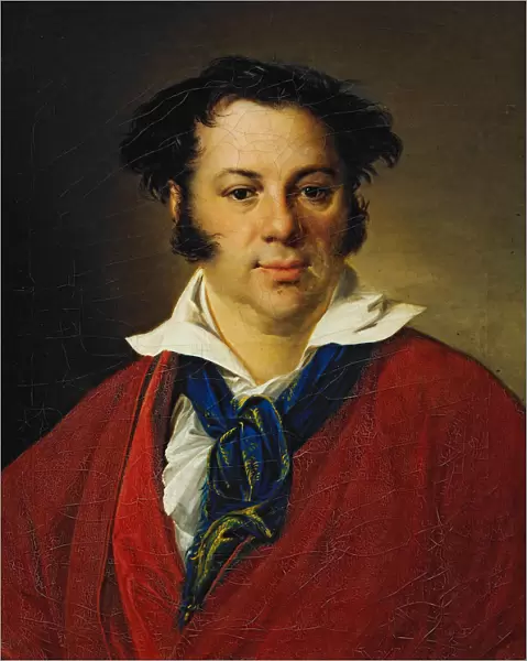 Portrait of Konstantin Ravich, 1823. Artist: Tropinin, Vasili Andreyevich (1776-1857)