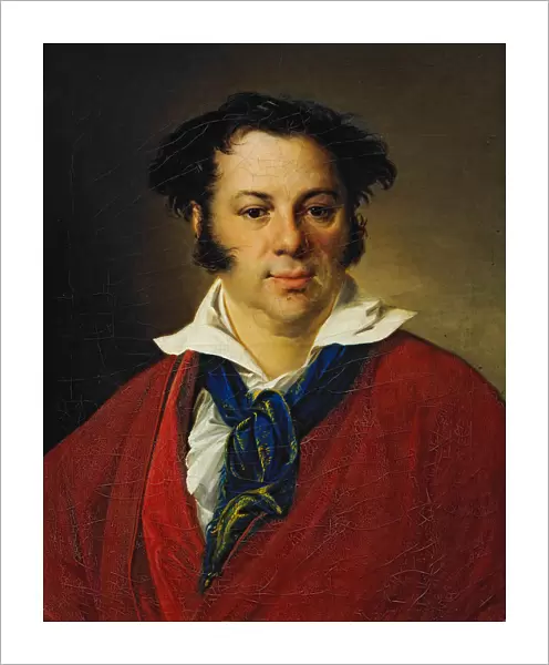 Portrait of Konstantin Ravich, 1823. Artist: Tropinin, Vasili Andreyevich (1776-1857)