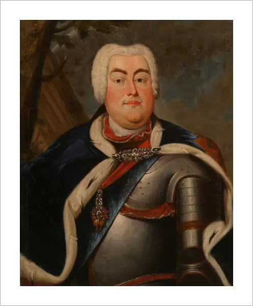 Portrait of Augustus III of Poland. Artist: Anonymous
