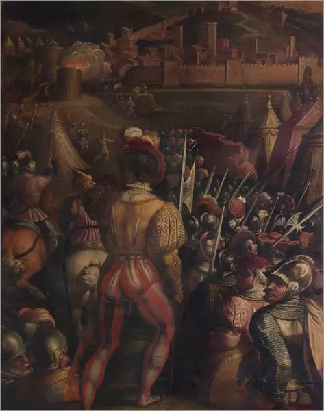 Capture of Vicopisano, 1563-1565. Artist: Vasari, Giorgio (1511-1574)