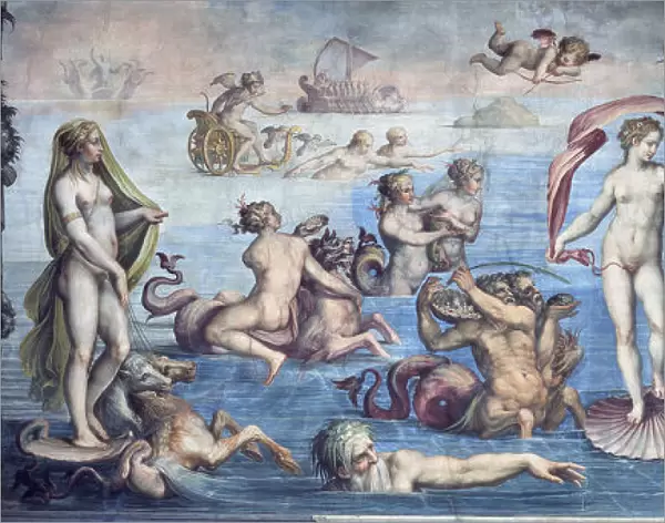 The Birth of Venus, 1556-1557. Artist: Vasari, Giorgio (1511-1574)