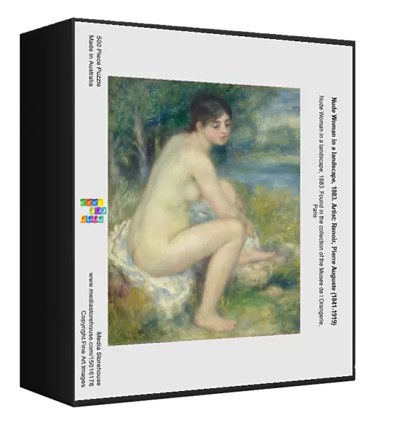 Nude Woman in a landscape, 1883. Artist: Renoir, Pierre Auguste (1841-1919)