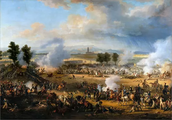 The Battle of Marengo on 14 June 1800. Artist: Lejeune, Louis-Francois, Baron (1775-1848)