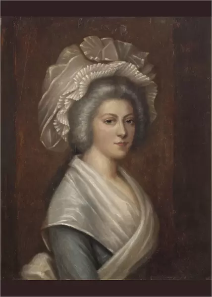 Madame Elisabeth at the Temple Prison. Artist: Kucharski, Alexandre (1741-1819)