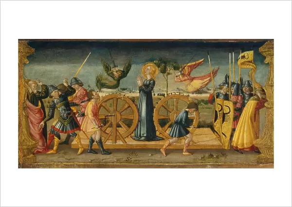 The Martyrdom of Saint Catherine. Artist: Neri di Bicci (1418-1492)