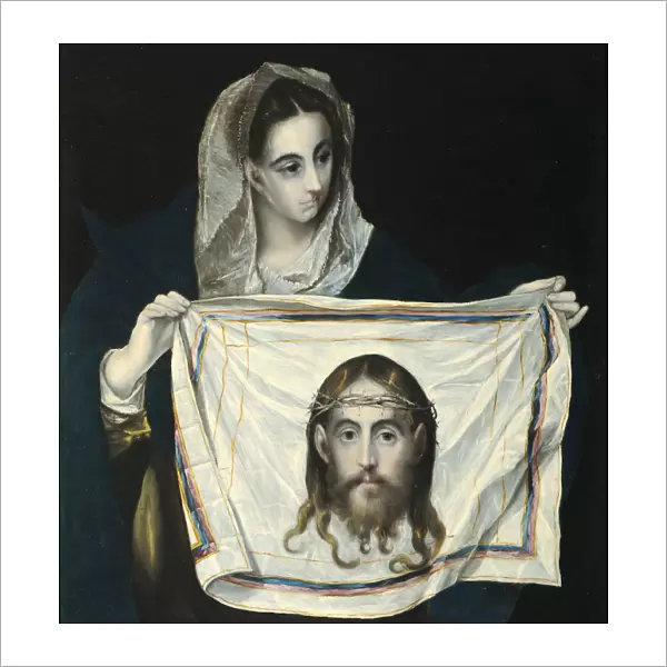 Saint Veronica. Artist: El Greco, Dominico (1541-1614)