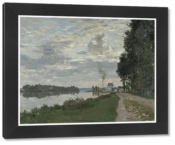 La Promenade d Argenteuil. Artist: Monet, Claude (1840-1926)