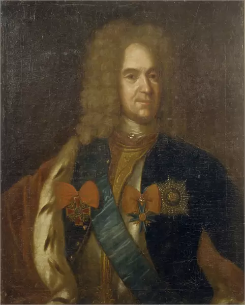 Portrait of Alexander Danilovich Menshikov, Generalissimo, Prince of the Holy Roman Empire and Duke Artist: Anonymous