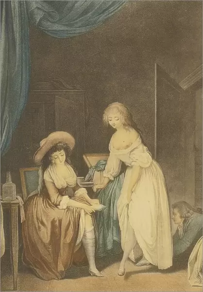 La comparaison. Artist: Janinet, Jean-Francois (1752-1814)