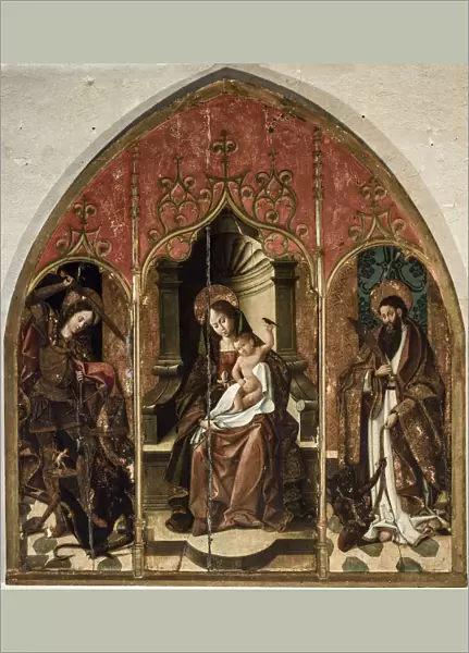 The Virgin and Child with Saints Michael the Archangel and Bartholomew