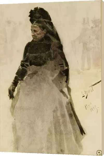 Old Parisian woman, 1893