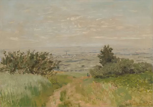 View of the Argenteuil Plain from the Sannois Hills, 1872