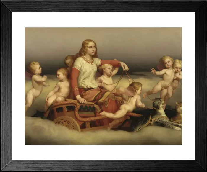 Framed Print : Freya Seeking Her Husband, 1852 Print Framed Print : Freya Seeking Her Husband, 1852 Print