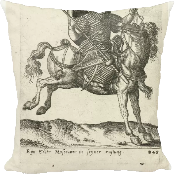Muscovite nobleman on horseback, 1577