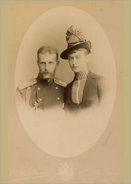 Grand Duke Sergei Alexandrovich and his wife Grand Duchess Elizabeth Fyodorovna, c. 1886