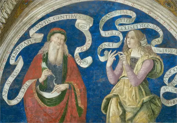 The Prophet Amos and the European Sibyl, 1492-1495