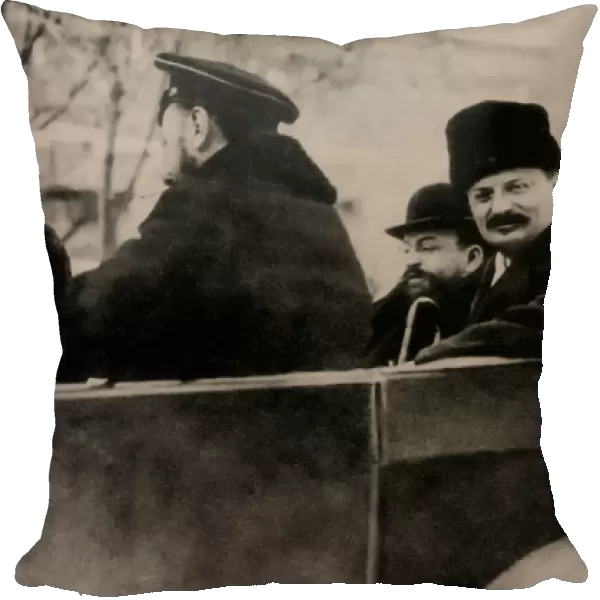 Trotsky and Joffe in Brest-Litovsk, 1918, 1918