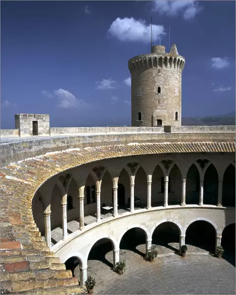 Bellver Castle, Palma, Majorca, Spain