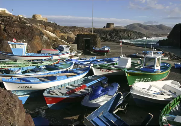 Fishing Boats, El Cotillo, Fuerteventura, Canary Islands