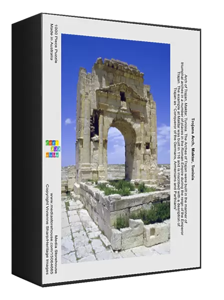 Trojans Arch, Maktar, Tunisia
