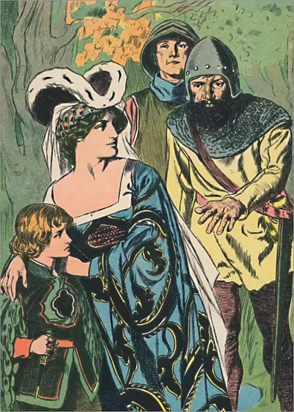 The Robbers Discover Queen Margaret and the Prince, c1907