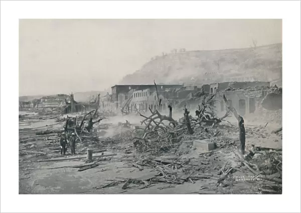 S. Pierre After The Eruption, 1916