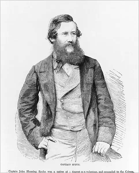 Portrait of John Hanning Speke, British explorer, 19th century