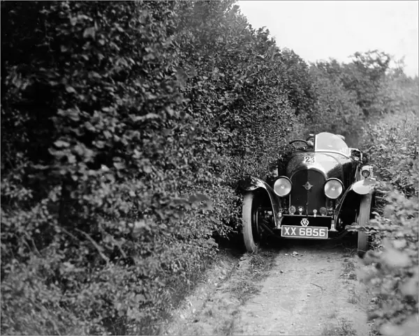 1925 Bentley of Miss MH Ogilvie taking part in the North West London Motor Club Trial, 1 June 1929