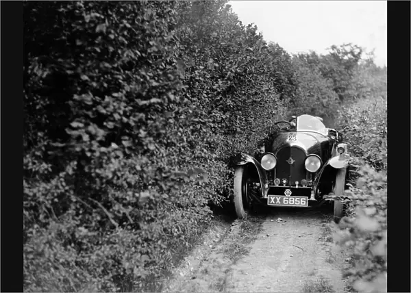 1925 Bentley of Miss MH Ogilvie taking part in the North West London Motor Club Trial, 1 June 1929
