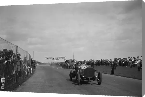 Count Louis Zborowski driving Chitty Bang Bang 1 to win the Southsea Speed Carnival, 1922