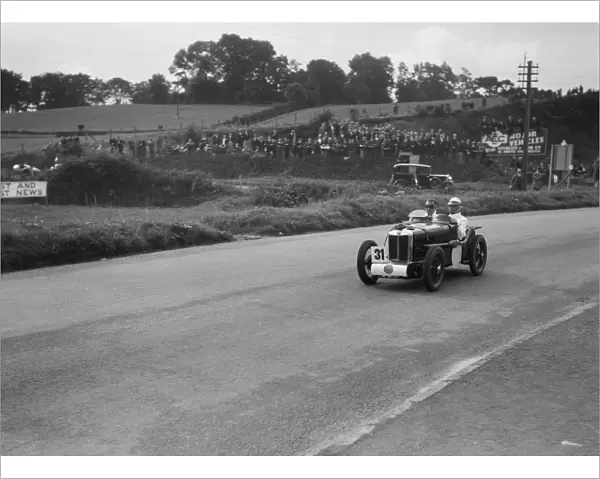 MG C type Midget of Cyril Paul competing in the RAC TT Race, Ards Circuit, Belfast, 1932