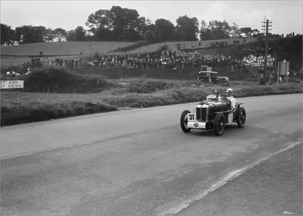 MG C type Midget of Cyril Paul competing in the RAC TT Race, Ards Circuit, Belfast, 1932