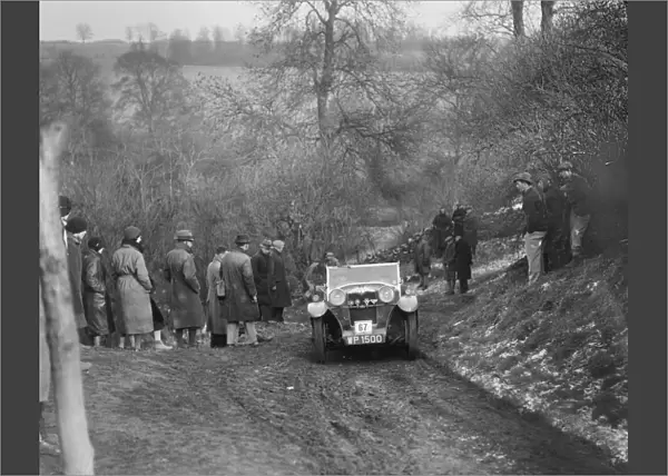 Riley Lynx of RC Player competing in the Sunbac Colmore Trial, Gloucestershire, 1933