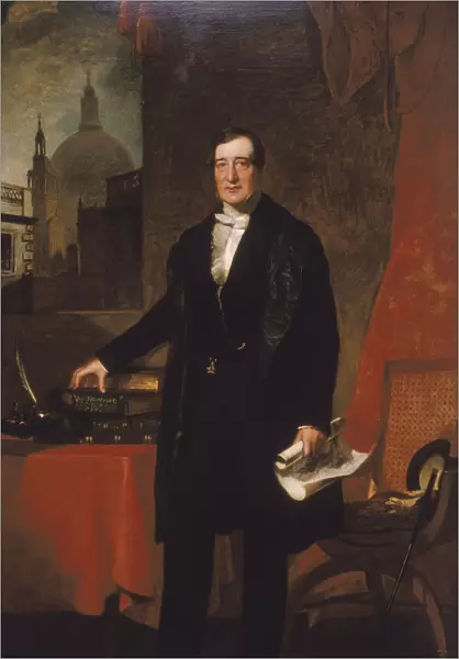 James Bentley, Treasurer of St. Bartholomews Hospital, 1848