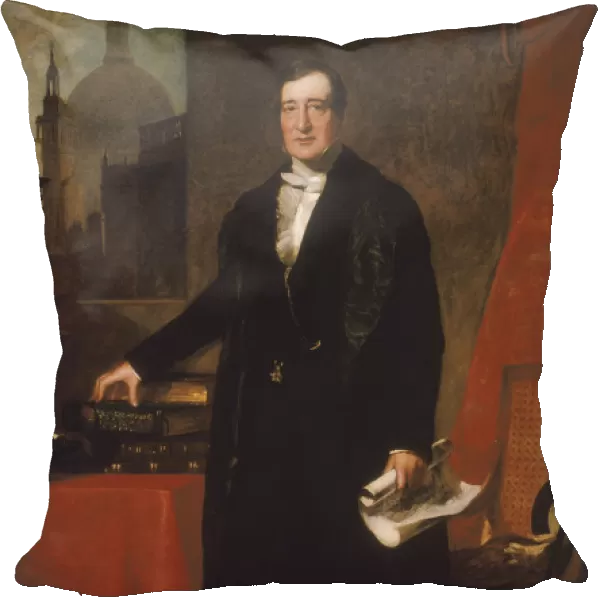 James Bentley, Treasurer of St. Bartholomews Hospital, 1848